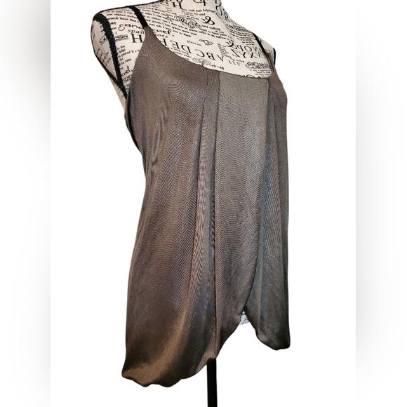 Armani Exchange Metallic Tank Top w/straps Size:M - Picture 2 of 9